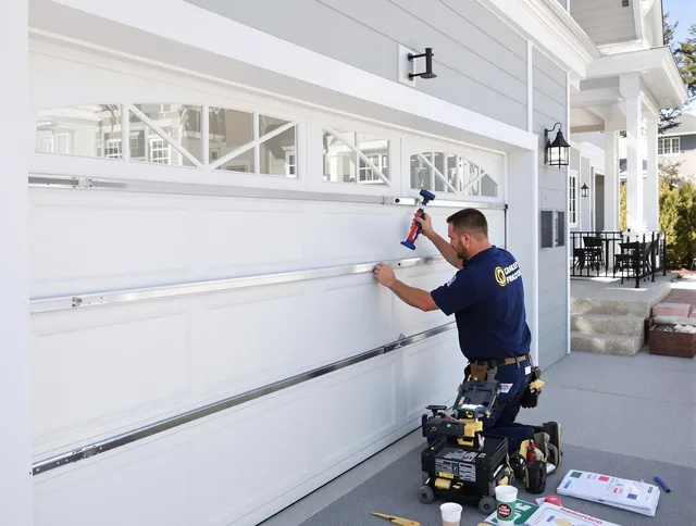 Professional garage door installation by Pineville Garage Door Repair in Pineville