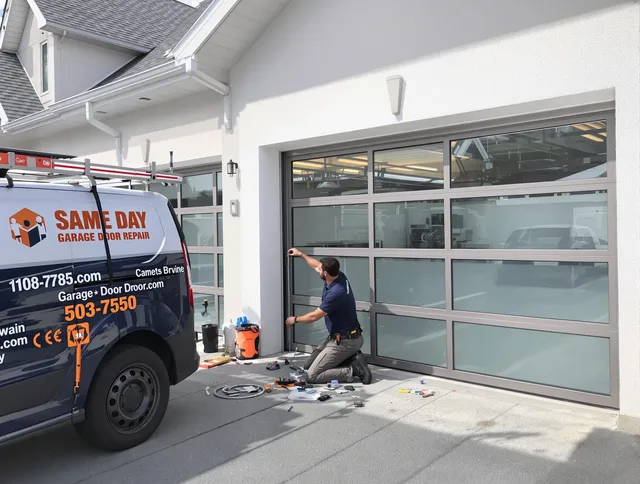 Same-day garage door repair service by Pineville Garage Door Repair in Pineville